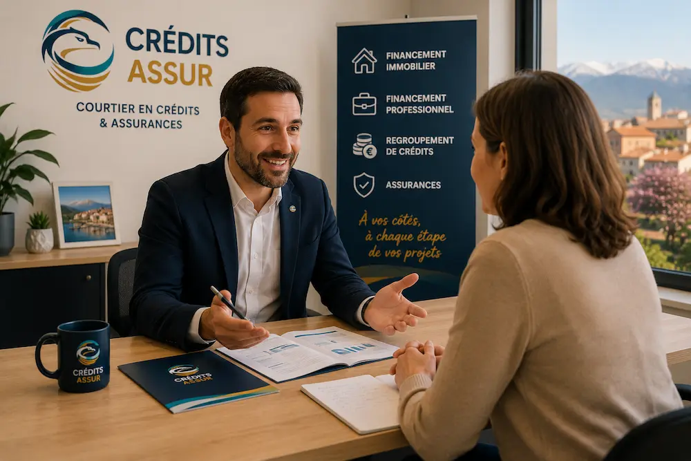 Accompagnement personnalisé des clients par CREDITS ASSUR dans les Pyrénées-Orientales.