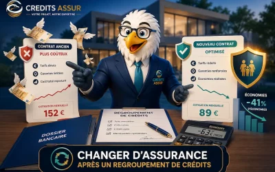 Pourquoi changer d’assurance emprunteur après un regroupement de crédits ?