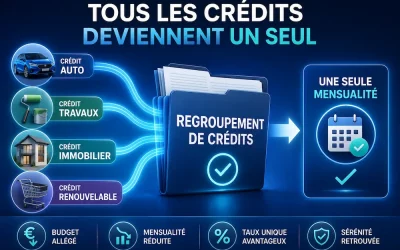 Quels types de prêts peut-on inclure dans un regroupement de crédits ?
