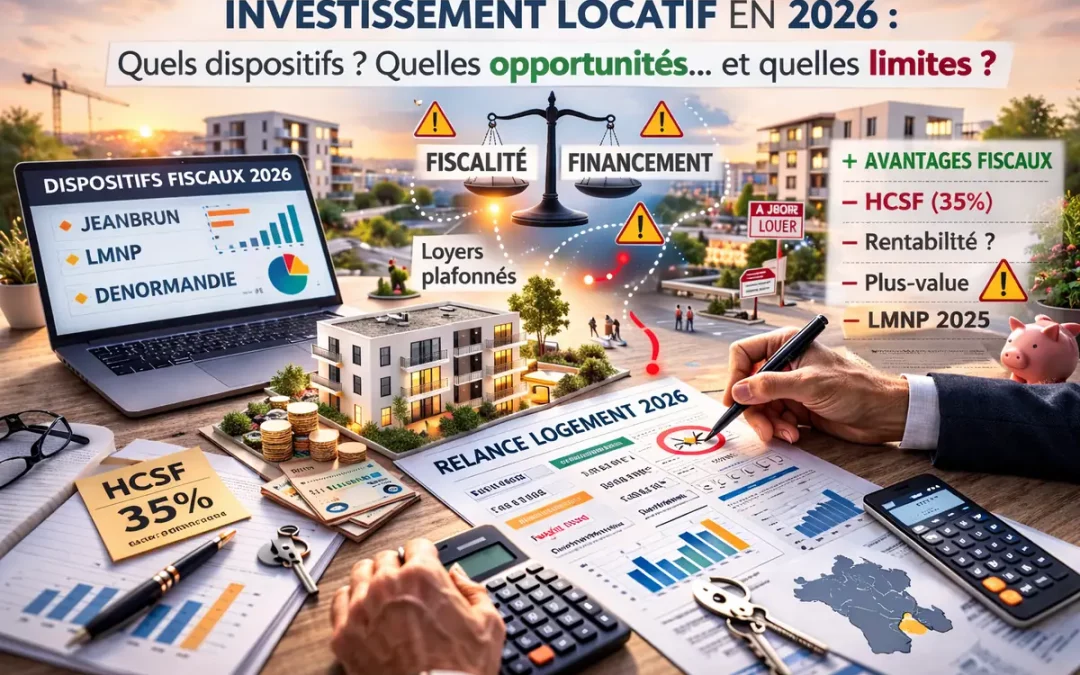 Dispositifs fiscaux locatif 2026 : Relance Logement, LMNP et le vrai verrou du financement