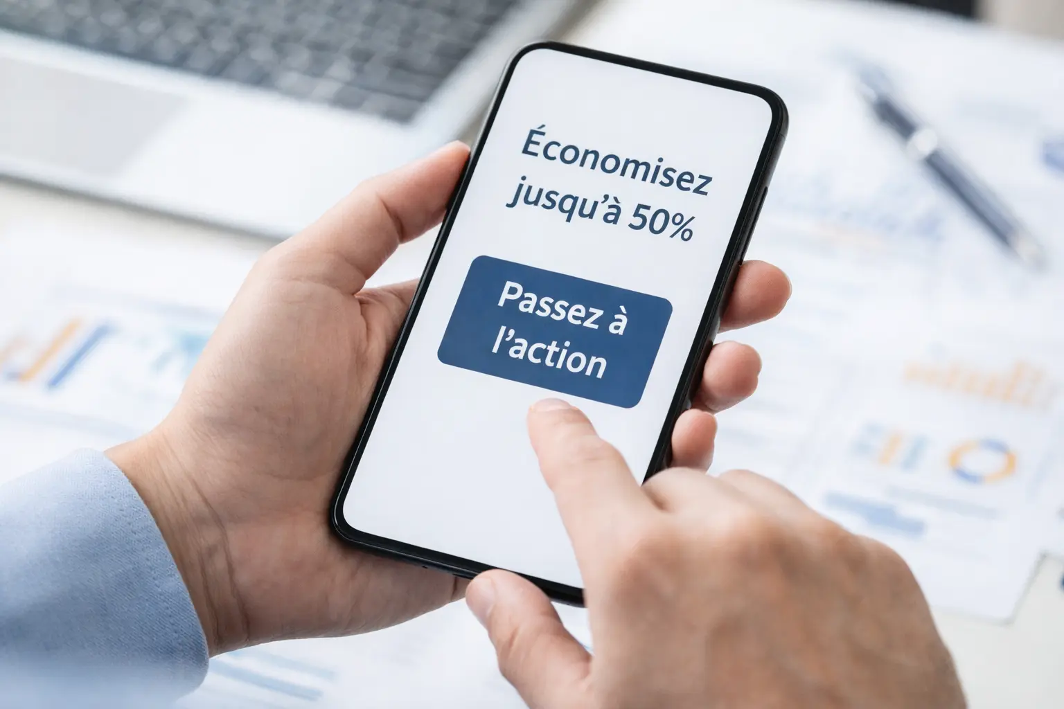 client réalisant des économies sur assurance de prêt immobilier avec courtier à Perpignan