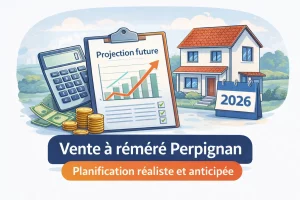 vente à réméré Perpignan stratégie de rachat et projection financière future