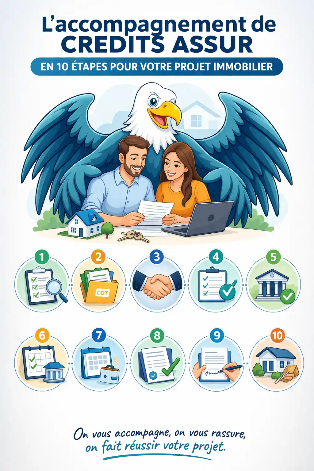 accompagnement credit immobilier en 10 etapes courtier credits assur perpignan pyrenees orientales
