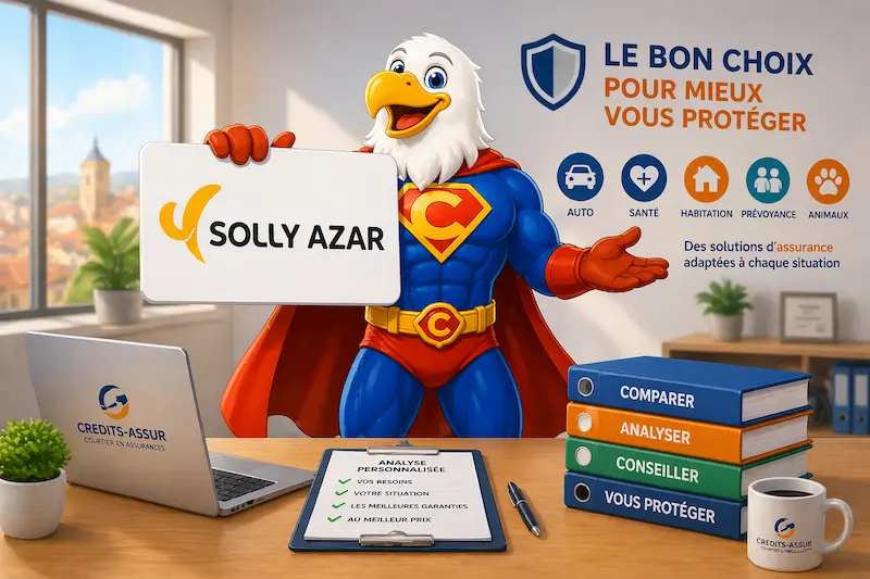 Credits Assur conseillant une assurance