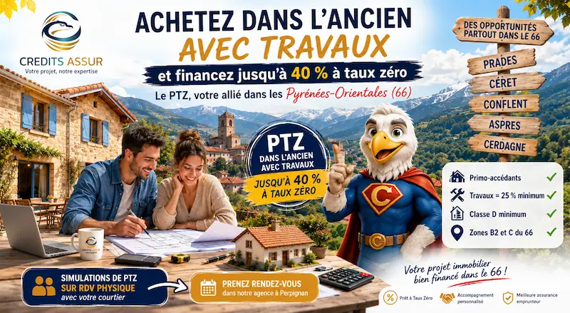 réussir son projet dans l'ancien avec travaux et bénéficier du PTZ